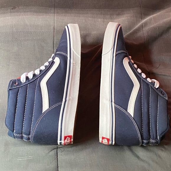 Vans Sk8-Hi Skate Shoes (Dark Blue) UNISEX - Picture 5 of 6